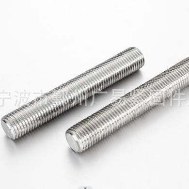 美标B8 B8M固熔螺栓 B8 B8M全螺纹螺栓 B8螺柱 B8M螺柱