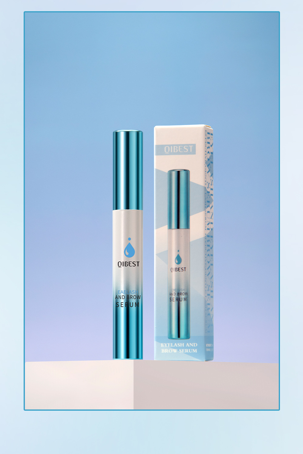 QIBEST Cross-border Best-selling Natural Slimming, Thickening, Curling eyelash and Eyebrow Care Liquid Makeup undefined