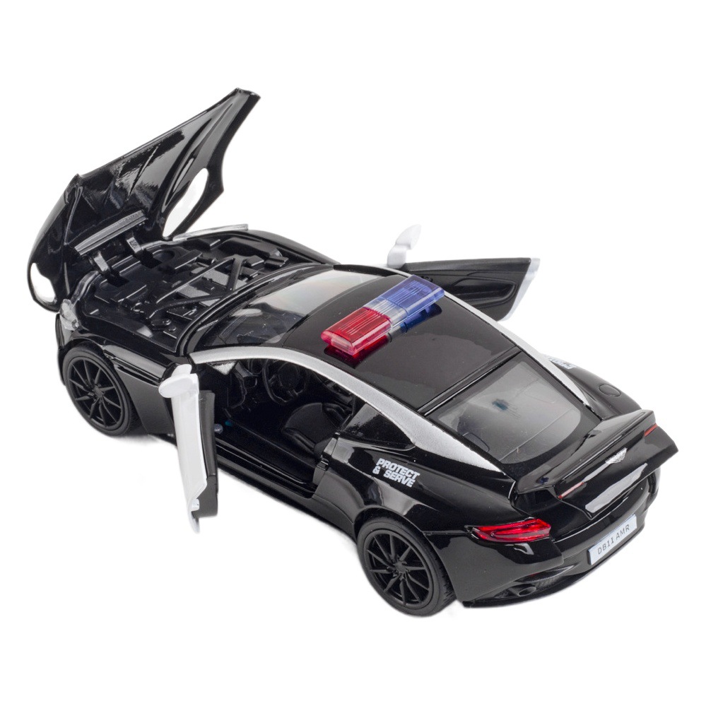 Ma Keyao Modelo de coche de aleación 1:32 Toro Demon King McLaren Coche de policía Respaldado de luz y sonido Niño Coche de juguete Regalo al por mayor