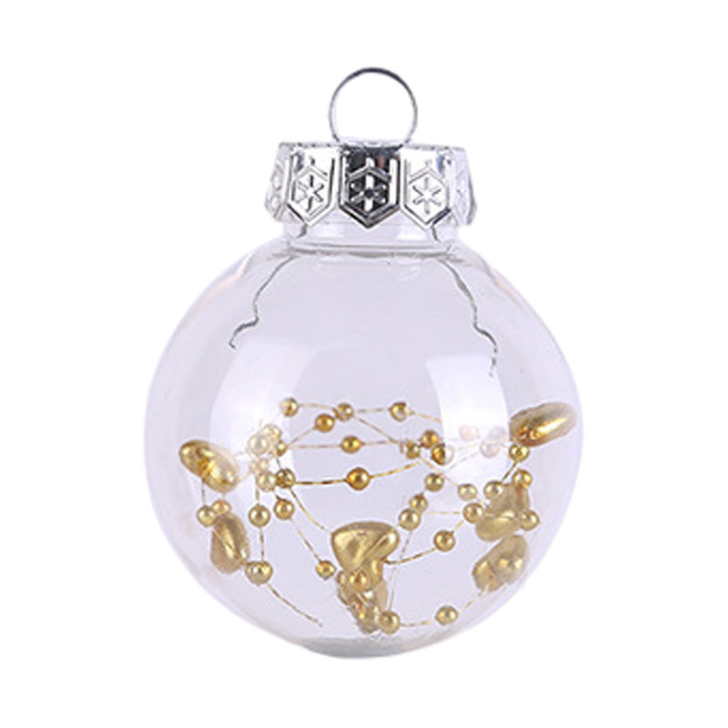 国境を越えた新しいクリスマスボール6cmクリスマスツリー装飾メッキプラスチックボール異形彩色クリスマスボールセットストラップ|undefined