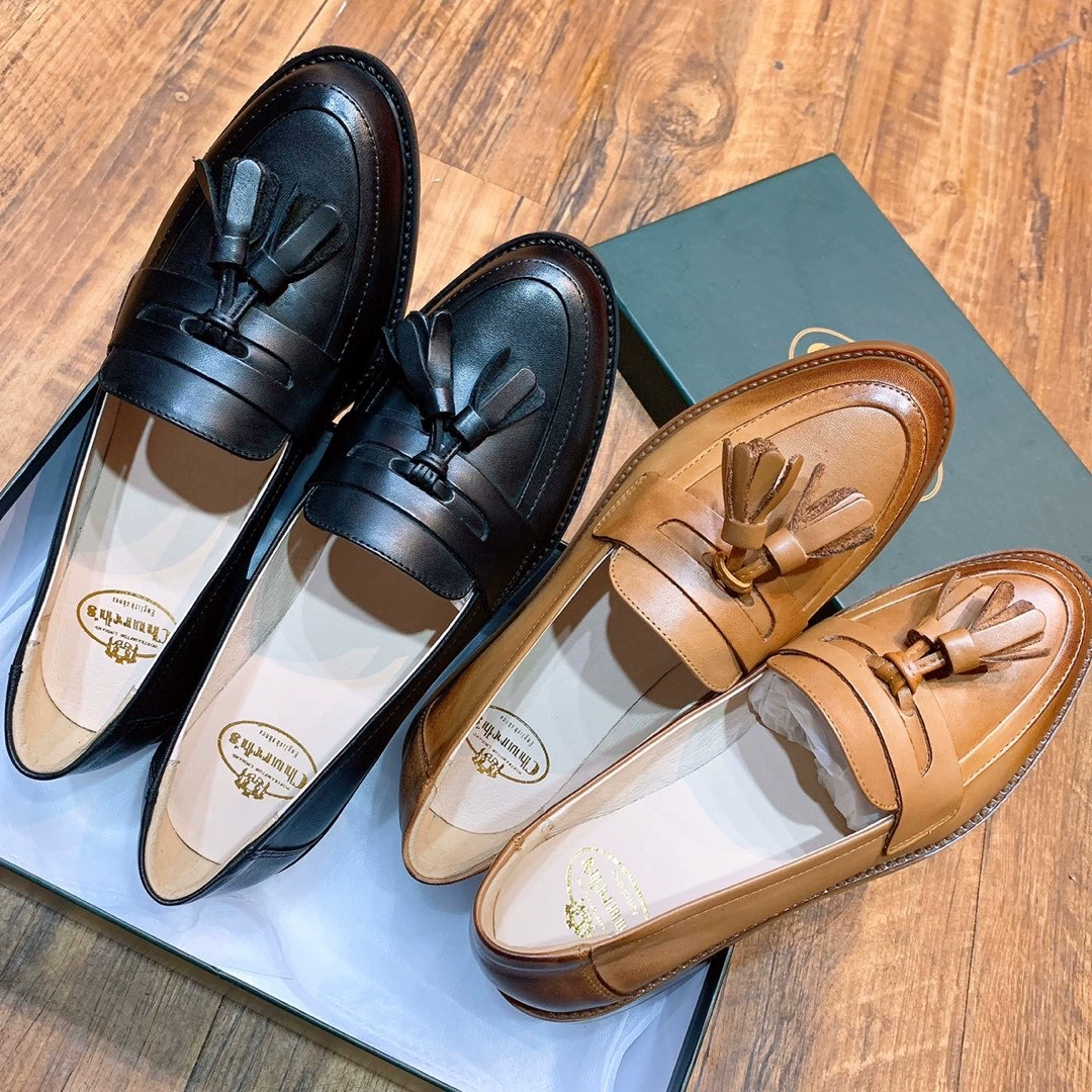 25 пар оригинальных женских туфель челси из натуральной кожи для внешней торговли, винтажные оксфорды с кисточками, женские туфли в студенческом стиле, модные туфли на платформе.