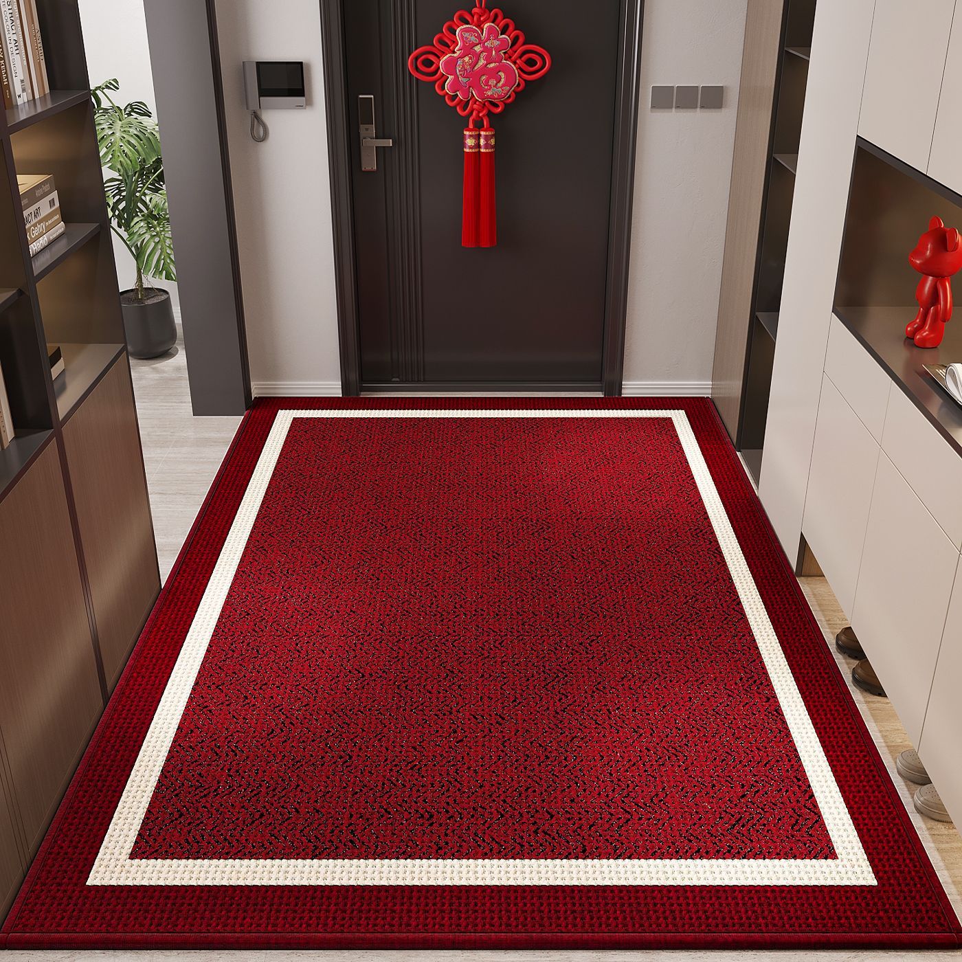 Puerta de entrada alfombra de piso 2025 nueva alfombra doméstica de alto nivel se puede limpiar alfombra de puerta sin lavado alfombra de pies sucia
