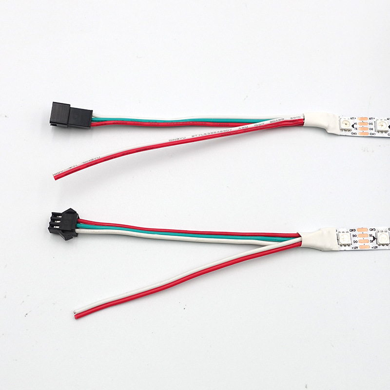 WS2815 control externo de color completo barra de luz LED de color 12V IC integrado de un solo punto de corriente de agua programable punto de interrupción continuo