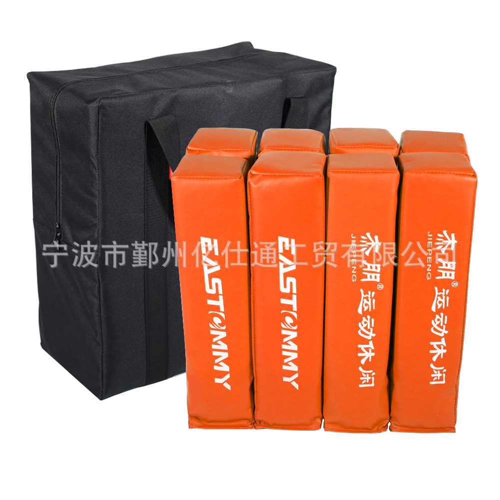 8-pack FFBS Frisbee game bowling touchdown post throwing angle target safety event corner marker training post