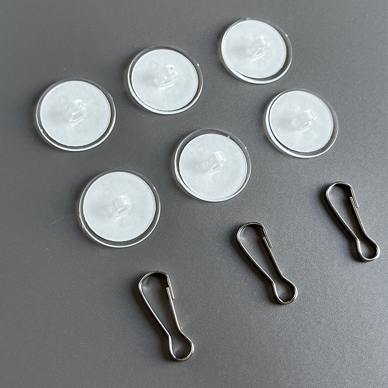 Christmas Decorative String Light Hanging Hooks, Ceiling No-Drill Strong Traceless Transparent Round Adhesive Hooks