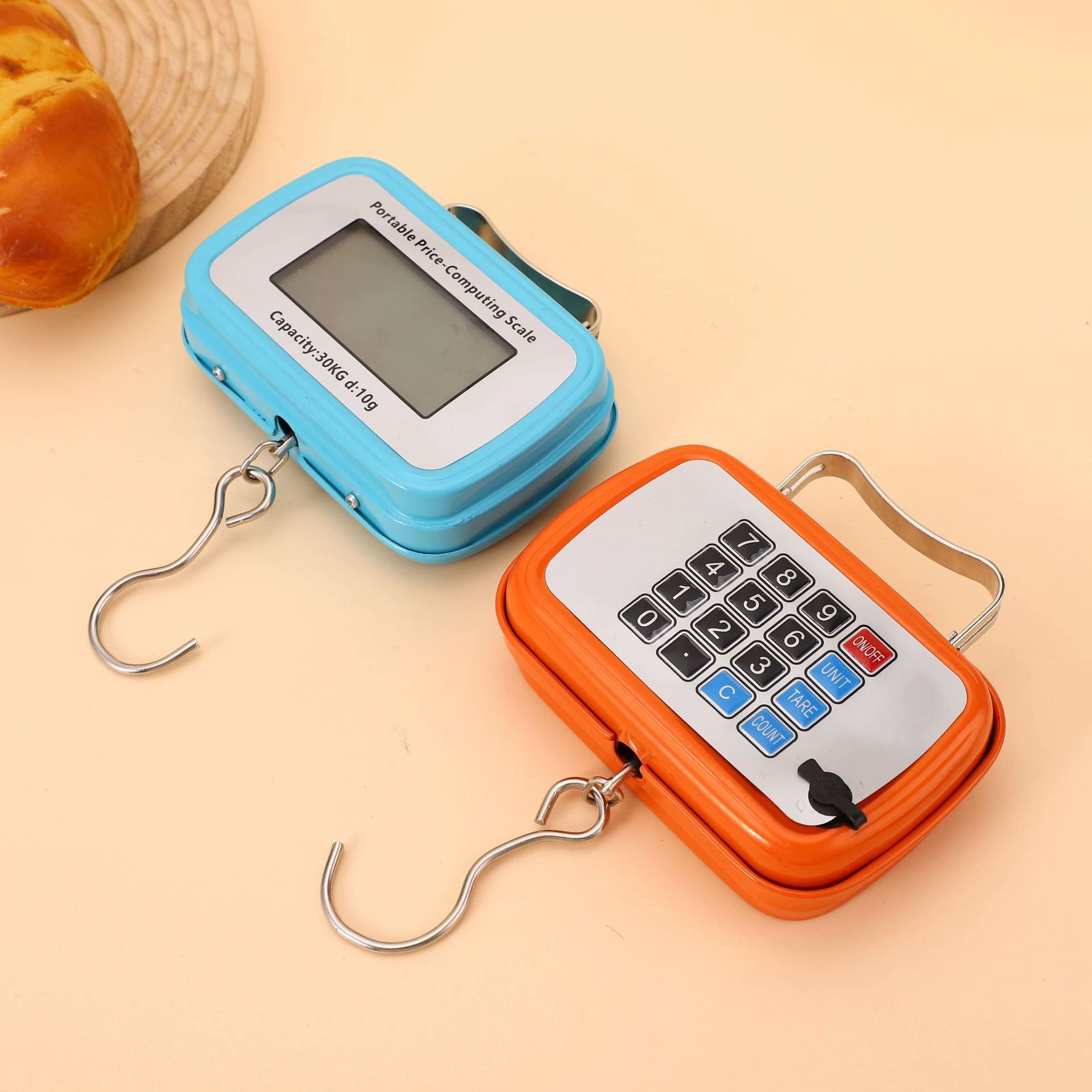 Новые трансграничные мини-весы 50 кг, небольшие подвесные весы, портативные весы для улицы, металлические весы с крючком, промышленные подвесные весы
