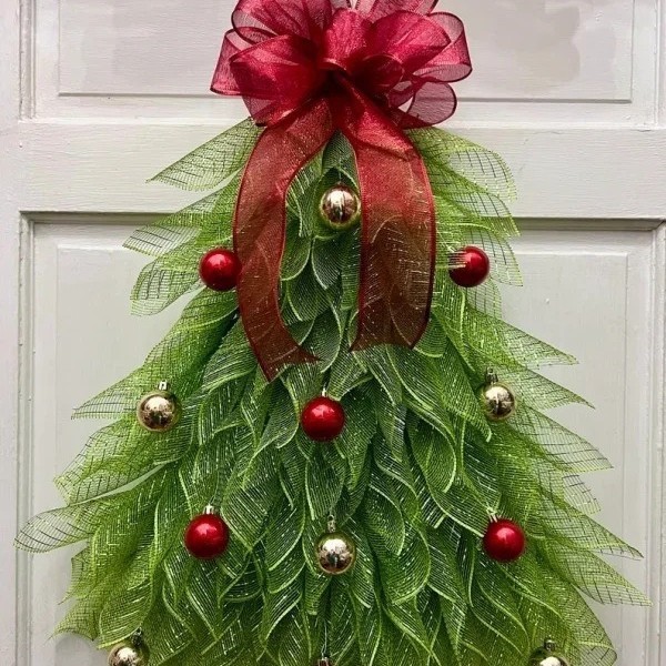クリスマスツリーの花輪が国境を越えた新製品のシミュレーションクリスマス花輪門飾り家の祝日庭園装飾道具|undefined