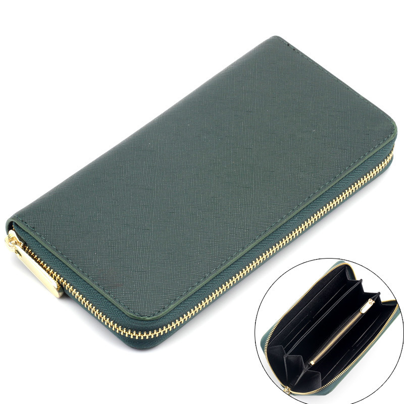 Factory customized Japanese popular long zipper men's wallet women's 60017 handbag cloth one-piece delivery Factory customized Japanese popular long zipper men's wallet women's 60017 handbag cloth one-piece delivery