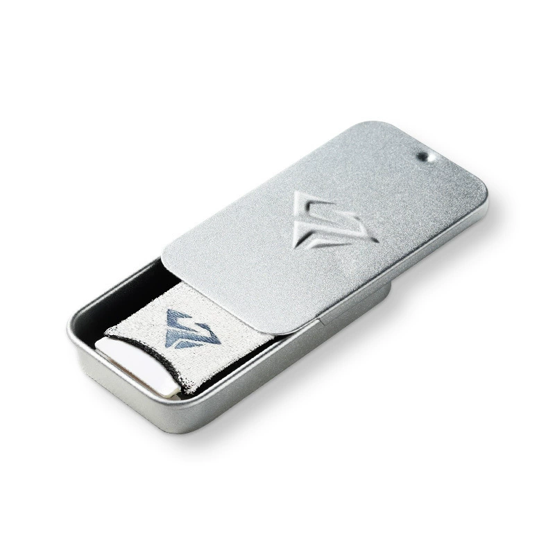 奢姿 E -sports game finger eats chicken fingers silver cloth fiber double -spelling ice -breathable anti -sweat skating mobile game finger set