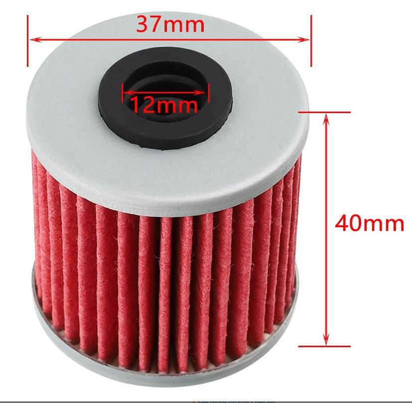 Suitable for Suzuki Fl125 Sdw Address Rmz250 Rm-Z250 Motorcycle Oil Filter