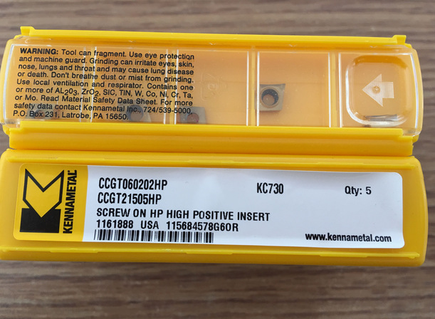 肯纳刀具 优势批发CCGT09T301LF KCU10肯纳菱形刀片