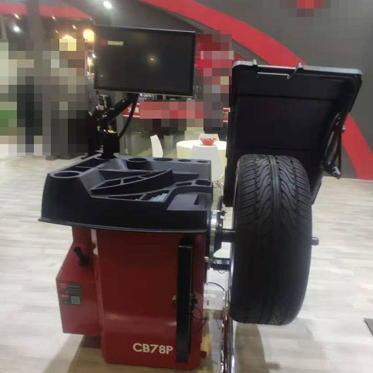 Máquina automática de equilibrio de neumáticos de coche instrumento de equilibrio de ruedas equipo de mantenimiento de automóviles se puede exportar