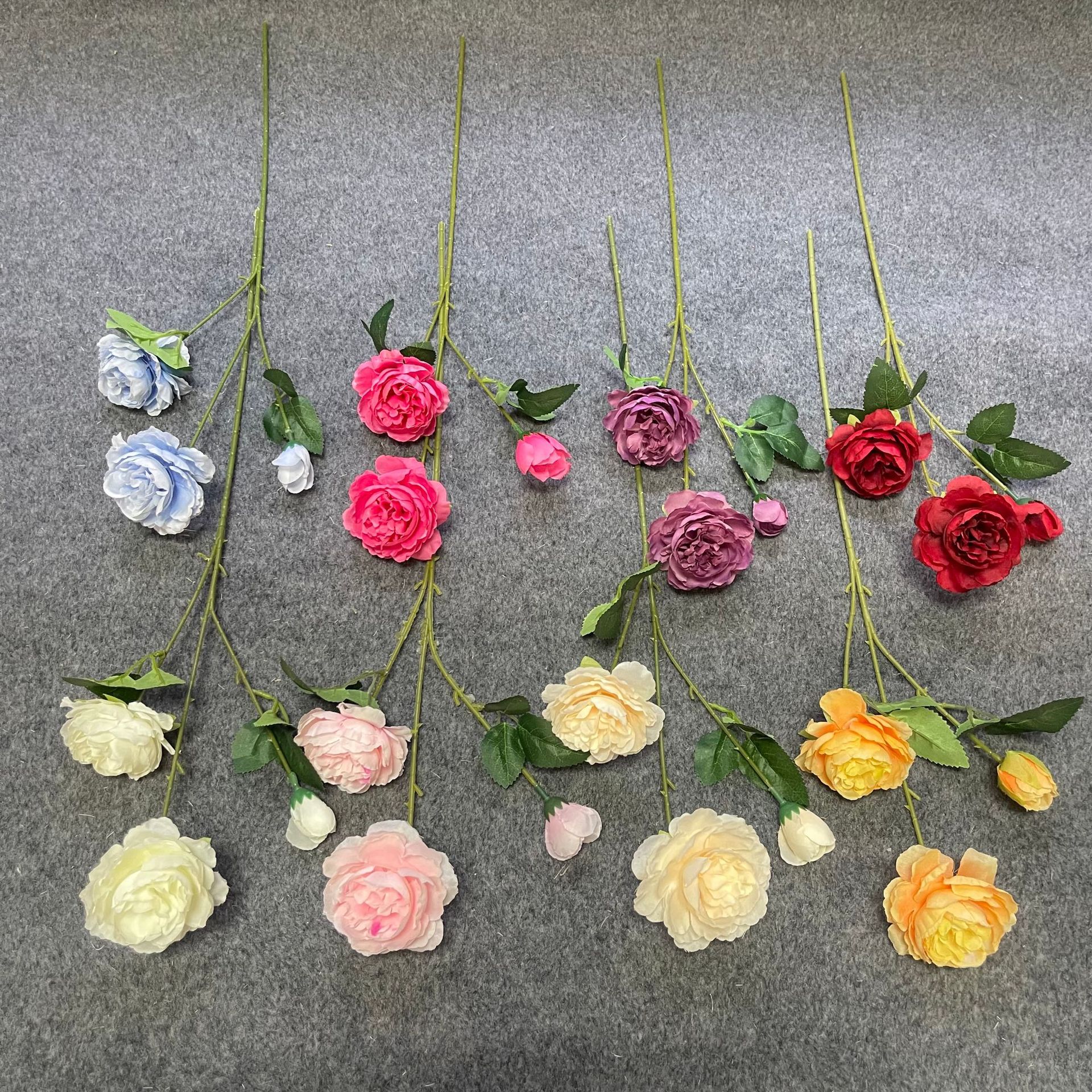 Outdoor Crossed Peony Wedding Hall Artificial Peony Decoration