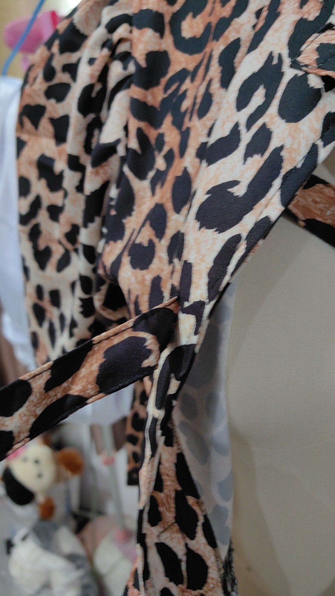 245g Weight Short Sleeve Sleeve Length Single Breasted Placket Type Regular Sleeve Sleeve Type Polyester Fabric Type Short Top Length Blouse Tops Type Daily Occasion Round Neck Neckline Loose Fit Type Leopard Pattern Summer Season Women's Gender Streetwear Style Wholesale Women's Streetwear Leopard Short Sleeve Blouses 15
