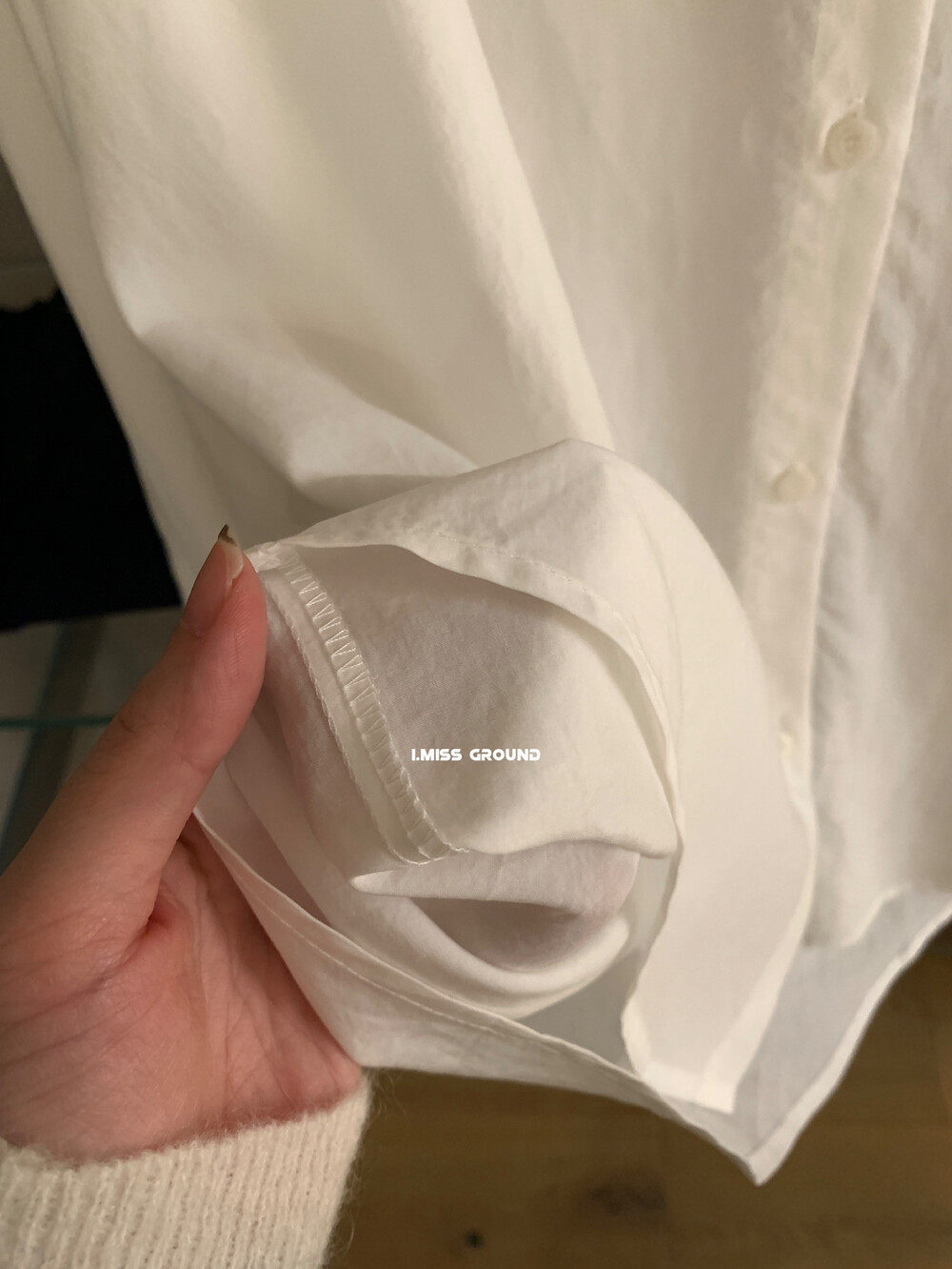 Áo sơ mi nữ dài tay cổ bẻ chất liệu tencel phong cách Hàn Quốc đi làm — màu sắc, Hàn Lan, trắng ngà, xanh nhạt chi tiết 21
