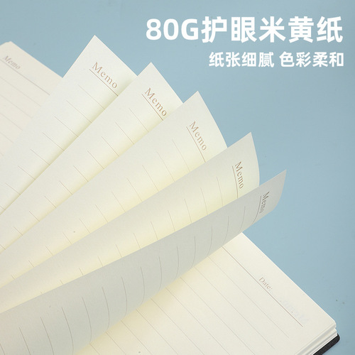 A5 notebook, student accounting soft cover copybook, minimalist creative journal set, B5 notebook