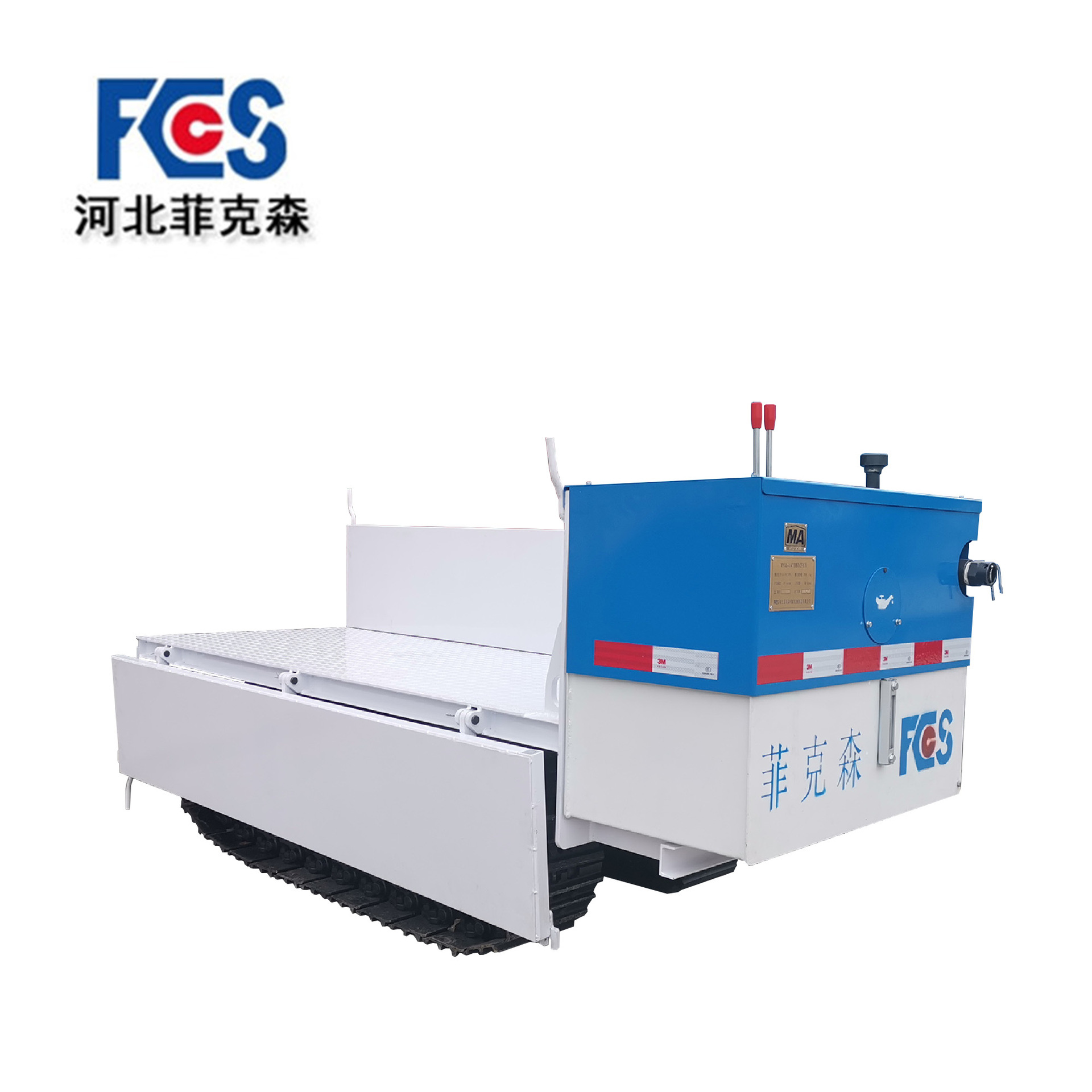 矿用履带式平板车MPCQL-3.5S井下货物运输额定载重3.5t厂家