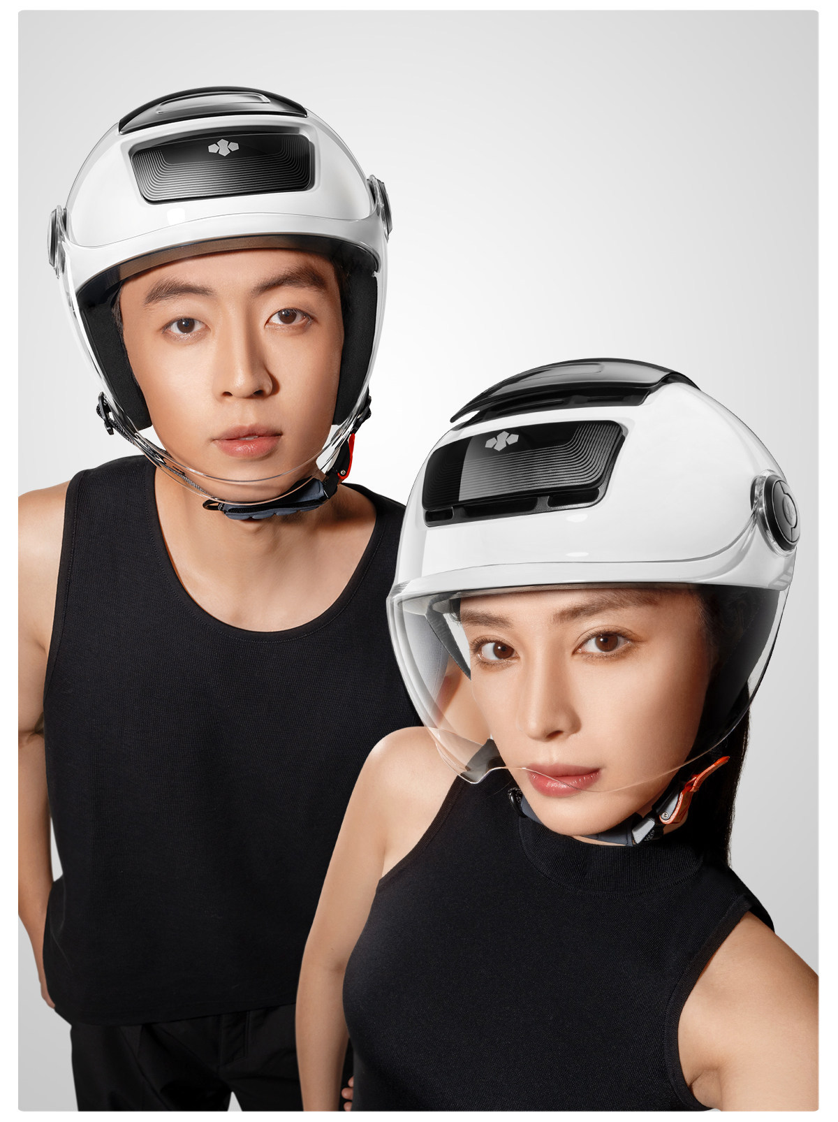 Two Little Bees 3C Certified Electric Motorcycle Helmets for Men and Women, Summer Sun Protection Half Helmet, 2026 New Safety Helmet