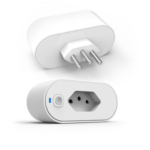 Graffiti smart WiFi socket 16A Brazil plug live metering statistics mobile phone APP timing voice remote control