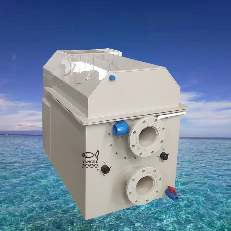 微滤机厂家直售工厂化水过滤设备滚筒式过滤箱式微滤机优等PP材质