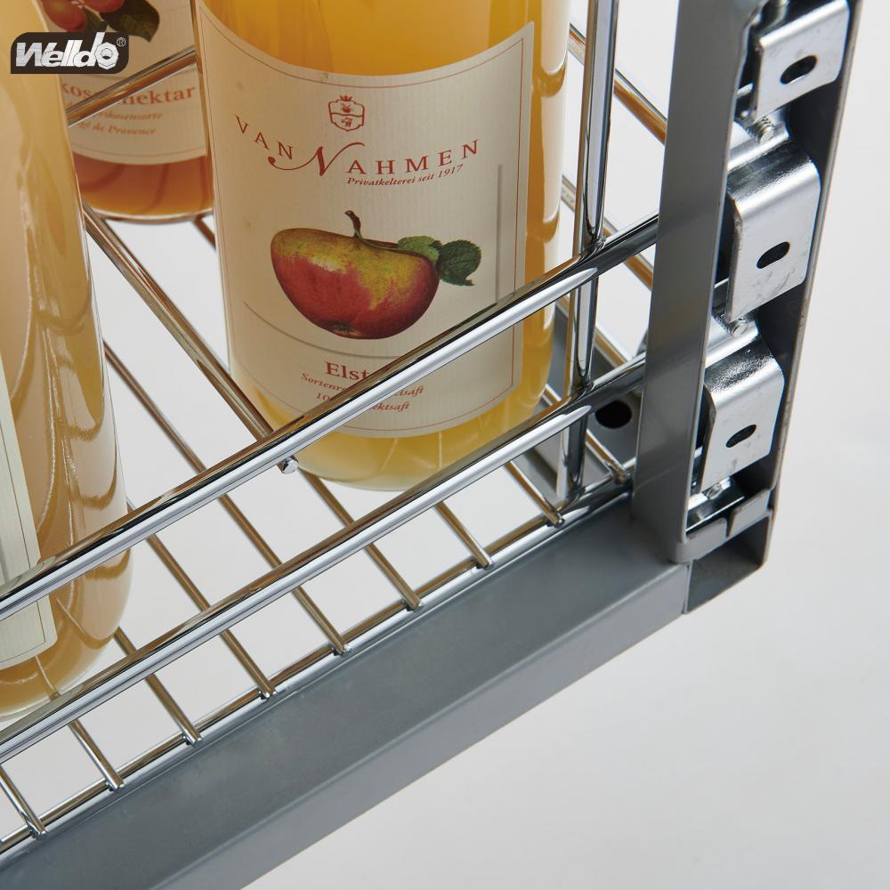 Welldo纬东 厨房地柜2层抽屉式拉篮橱柜抽屉式2层收纳拉篮