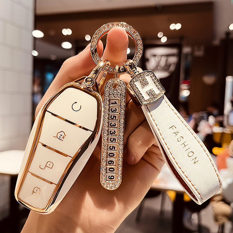 専用比亜迪自動車キーセット元pro秦plus dmi新エネルギーevイルカd 1包e 2ボタンe 3殻女|undefined