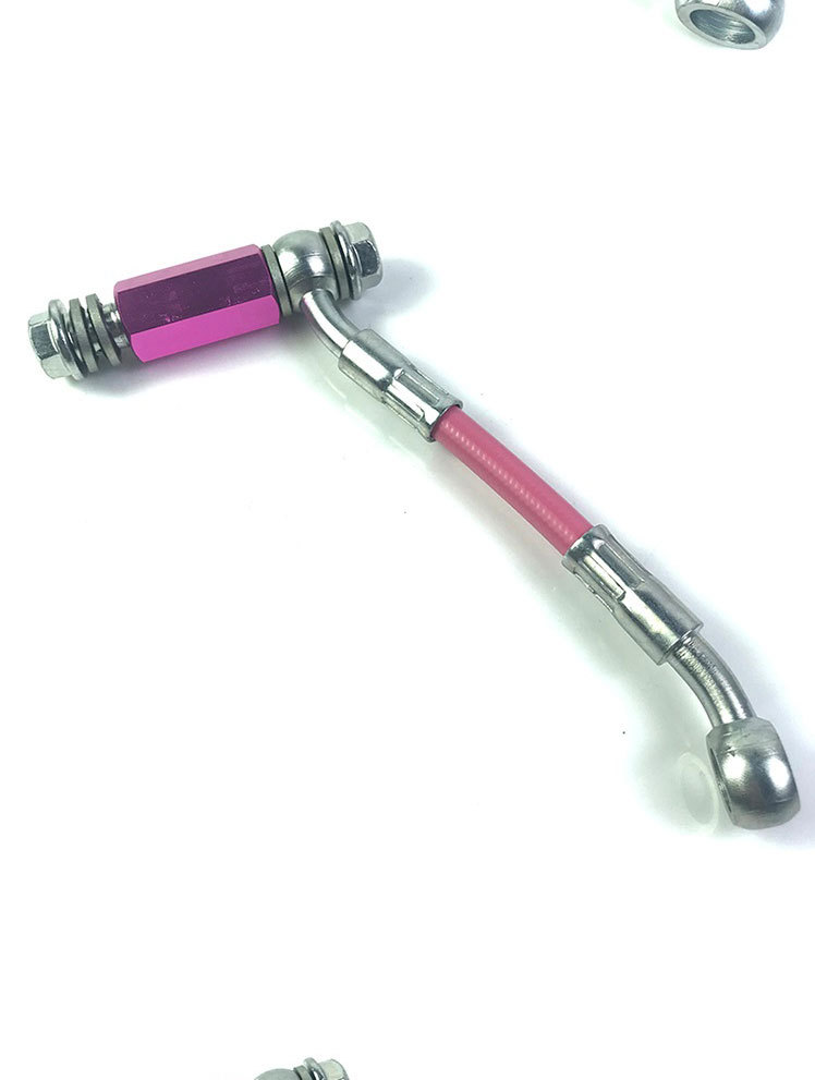 Motorcycle Electric Bottle Car Suitable for Brake Upper Pump Heightening and Extension Joint Brake Oil Pipe Extension Seat