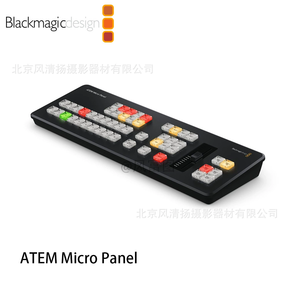 BMD ATEM Micro Panel 10-channel switcher USBC interface