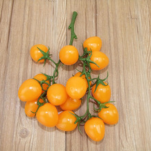 仿真蔬菜圣女果西红柿番茄果蔬食物模型家居样板房橱柜装饰道具