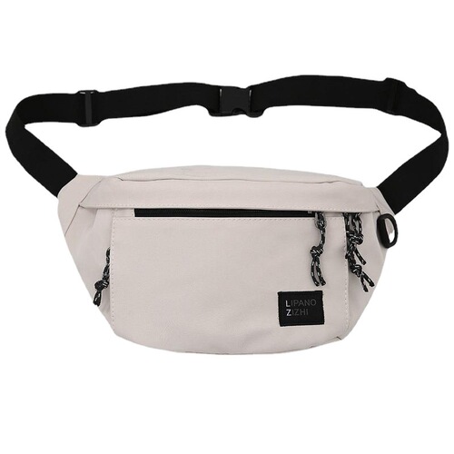 Mobile Phone Waist Bag Outdoor Running New 2024 Japanese Canvas Chest Bag Men’s Spring Style Versatile Trendy Brand Crossbody Bag