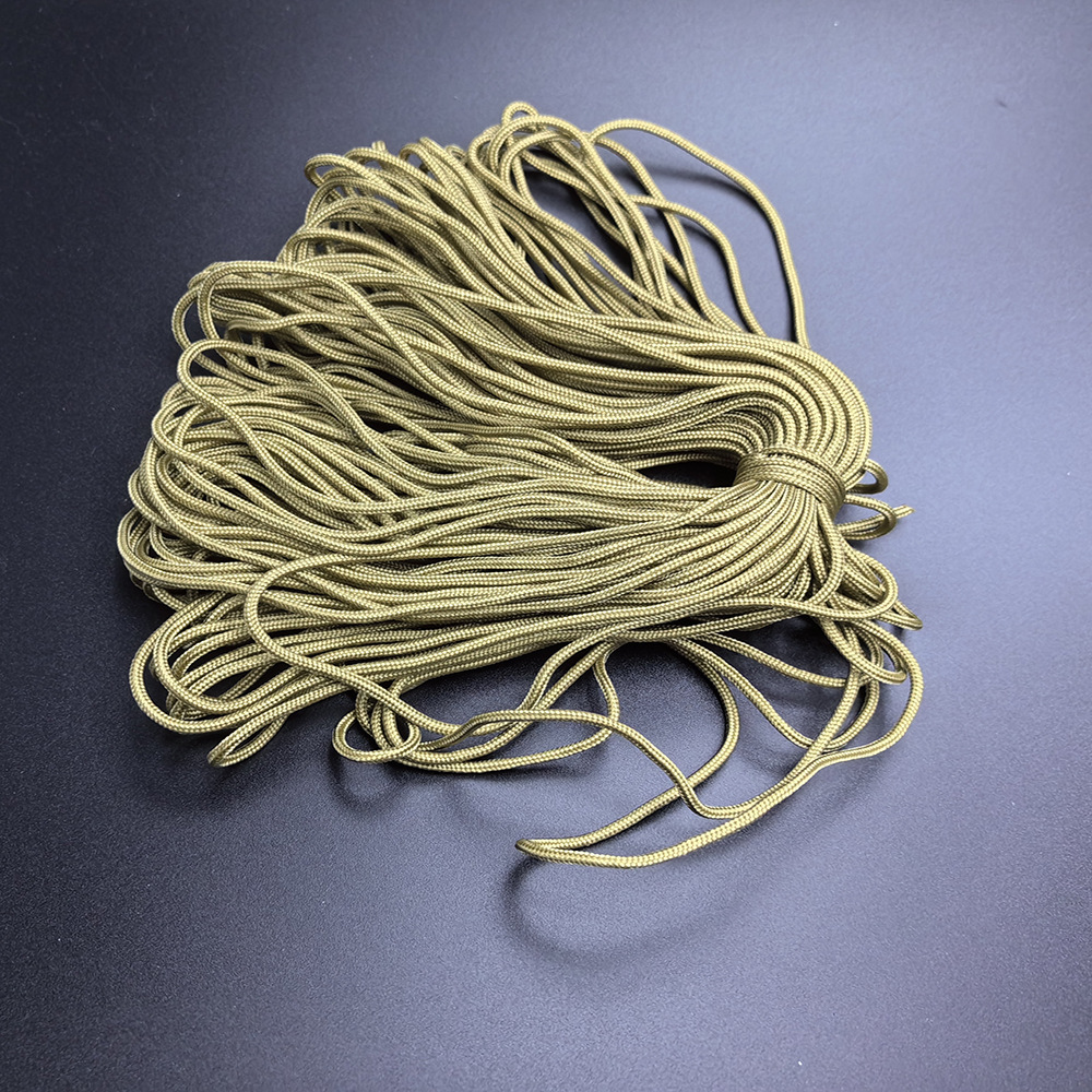 7-Core 4mm cuerda de paraguas al aire libre multifuncional montañismo paracaidista cuerda de tracción escapar equipo de salvamento cuerda de seguridad 31 m cuerda de paraguas