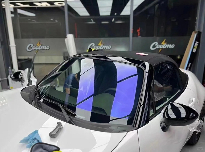 Sanying Emperor Purple K70 Front Glass Magnetron Sputtering High Heat Insulation Sunscreen Solar Film Car Window Glass Privacy Film