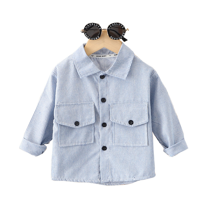 Camisa DE LOS NIÑOS 2023 nueva primavera bebé de manga larga de moda ropa para niños camisa casual primavera y otoño