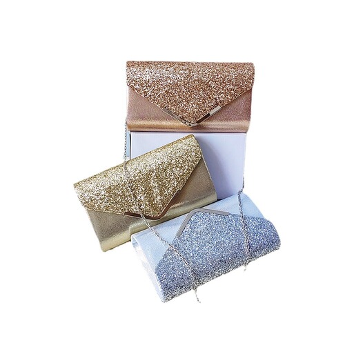 2025 Best Selling Glitter Grite Lady Evening Bag Wedding Bag Banquet Crossbody Bag Large Capacity