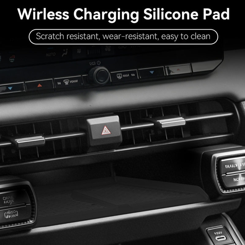 Suitable for 26 Models of Toyota Rav4, Wireless Charging Silicone Anti-Slip Mat, Interior Protection, Car Accessories, Modification Parts