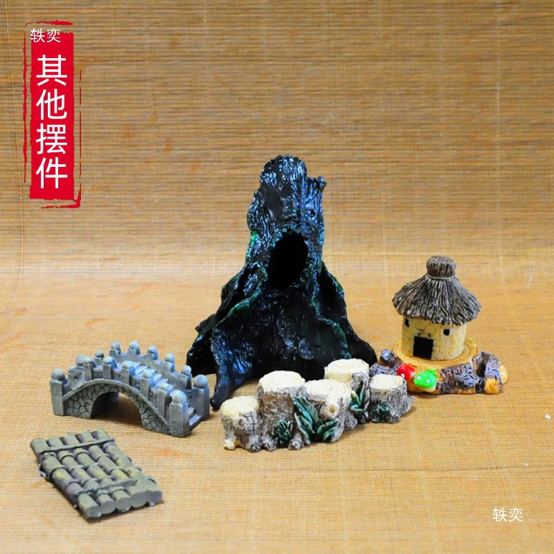 Micro landscape, creative seaweed, accessory, doll, rock garden, DIY