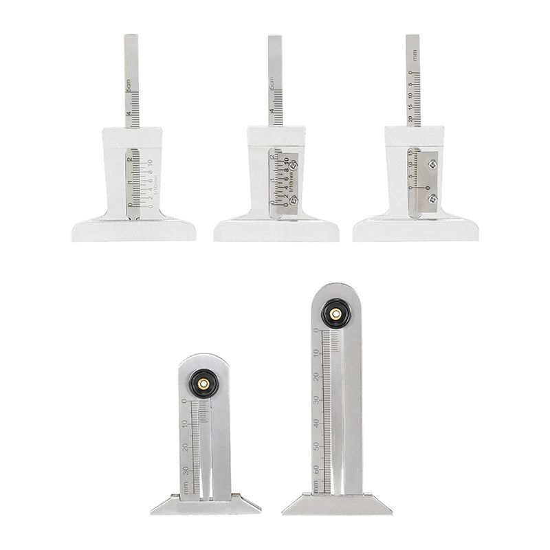 Измерение глубины узора автомобильных шин из нержавеющей стали нониусный суппорт измеритель глубины шин 0-30/0-50/0-60 мм