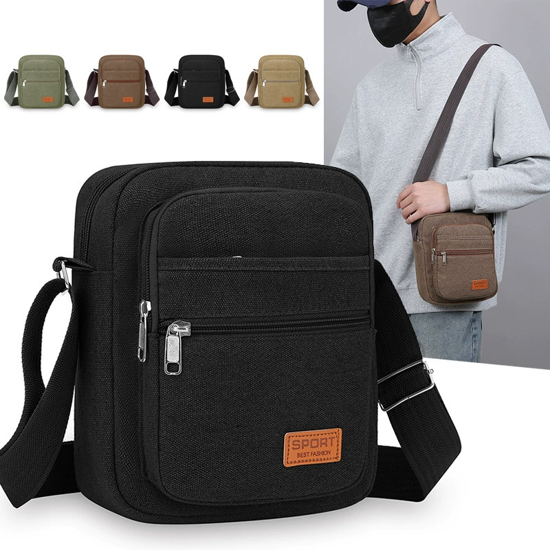 Cloth travel bag, shoulder bag, simple and elegant design