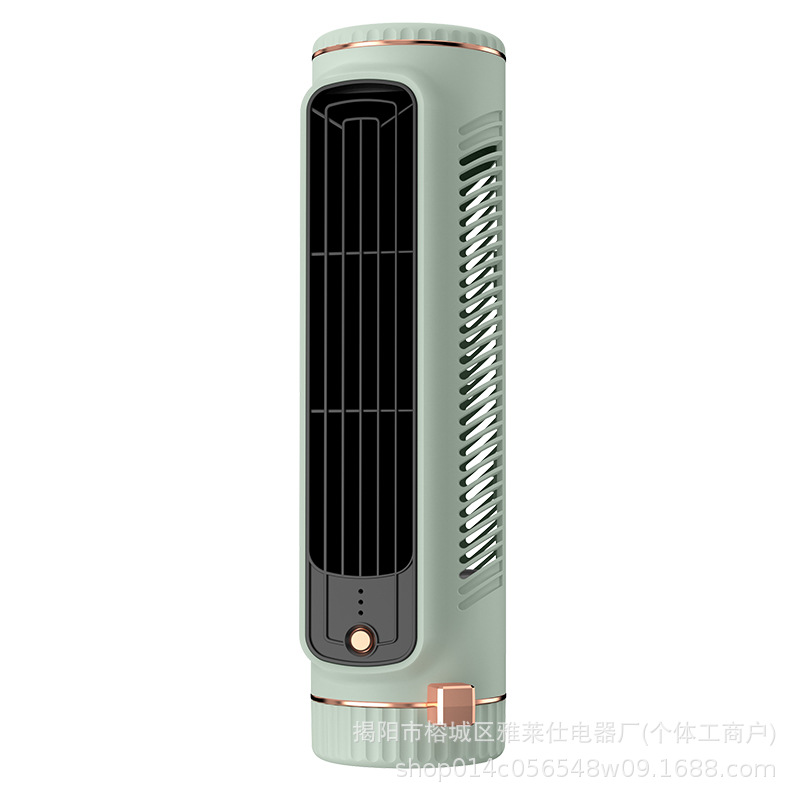 [Amazon Hot Sale] ventilador de escritorio al aire libre circulación de gran viento para el hogar visualización digital ventilador triángulo de doble propósito