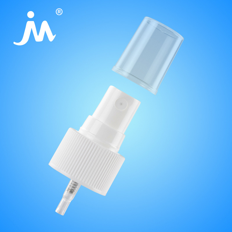 厂家供应pp塑料喷头螺口喷头花露水酒精啫喱水微型喷雾器按压喷头