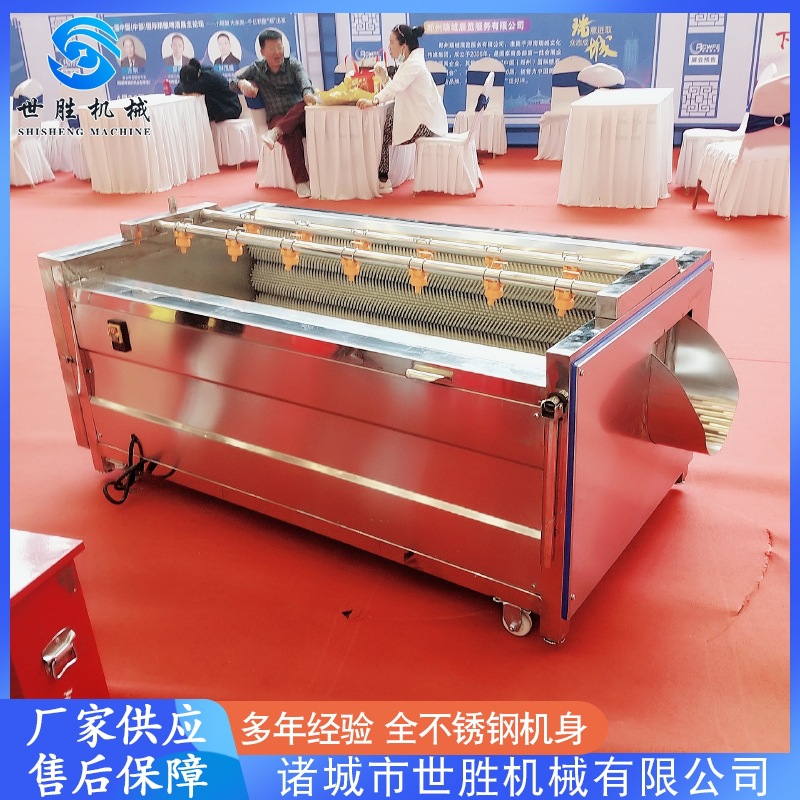 全自动大姜去皮机设备 土豆去皮机设备 不锈钢芋头去皮机设备