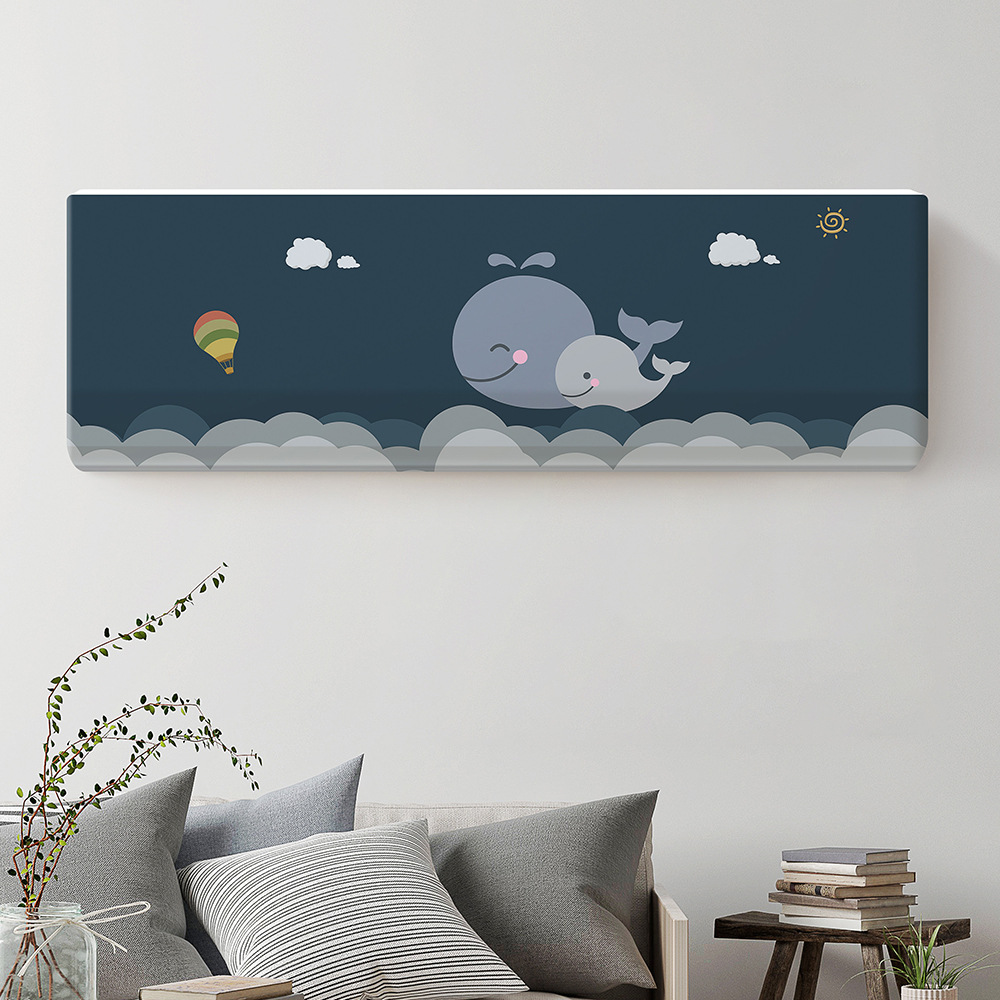 Aire acondicionado cubierta a prueba de polvo colgante general tipo de pared aplicable a la belleza de la cubierta de todo incluido Heigree Xiaomi 2024 nuevo