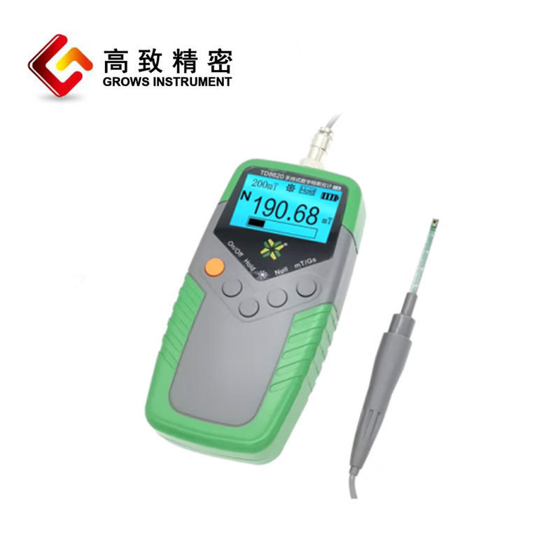 TD8620-5 휴대용 TESLAGOMETER 자기 재료 표면 자기장 강도 측정 디지털 TESLAGOMETER