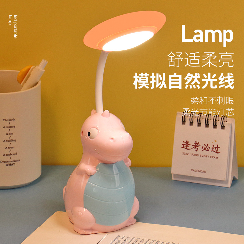 Nuevos productos transfronterizos USB lámpara de escritorio recargable dormitorio de estudiantes escritorio LED protección de ojos lectura de luz de noche lámpara de escritorio
