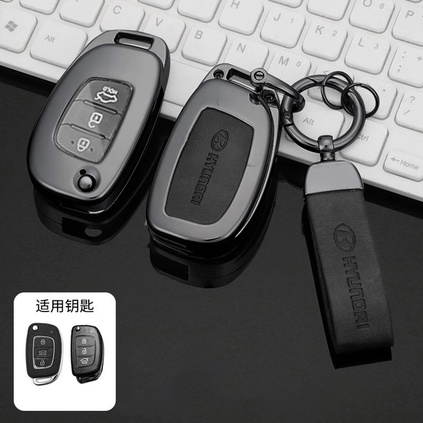 Hyundai 090-gun transparent black+round head buckle