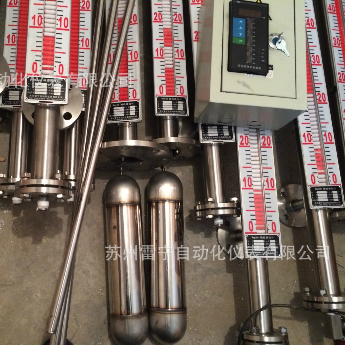 【诚信推荐】UHZ-50/C L=2000mm(304无远传)侧装磁翻板液位计