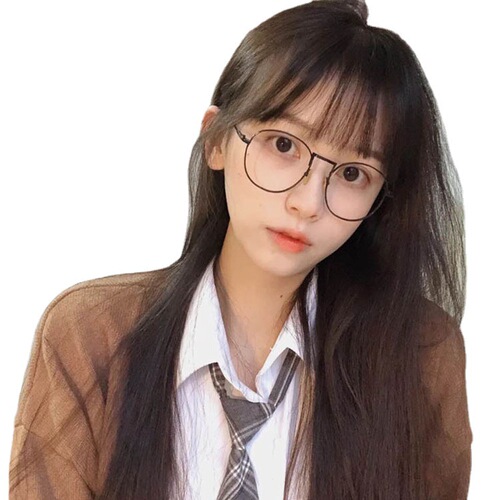 Wig women's long hair wig patch one piece light invisible hair extension piece smooth long straight hair high temperature silk wig piece