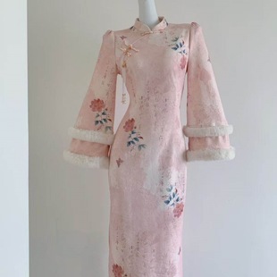 ����ʽ���|��ɫ�����B��ȹŮ�b2026�ﶬ�¿�߼��Ӻ���L����ȹ��