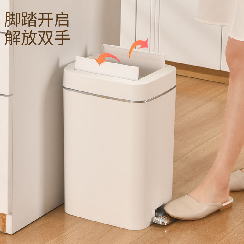 Household Pedal-Operated Double-Opening Storage Bin, Thickened Creative Kitchen Waste Bin, Kitchen Gap Cleaning Bin, Sanitary Bin Household Pedal-Operated Double-Opening Storage Bin, Thickened Creative Kitchen Waste Bin, Kitchen Gap Cleaning Bin, Sanitary Bin