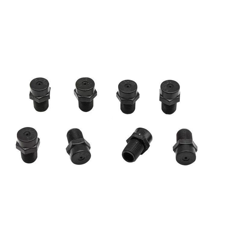 黑色FE精细雾化喷头工地除尘降温 加湿喷嘴养殖场降温消毒喷嘴